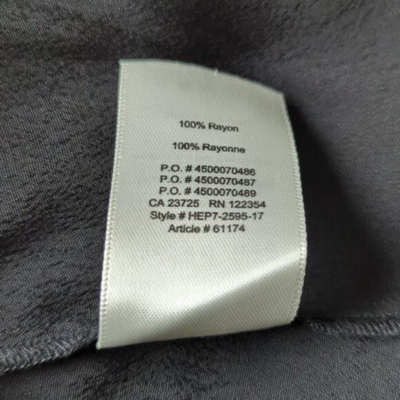 Wilfred black lace up long sleeve blouse - Picture 6 of 6